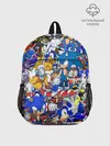 Рюкзак детский / SONIC PATTERN | СОНИК