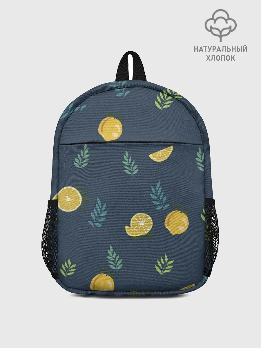 Рюкзак детский / Лимонный узор