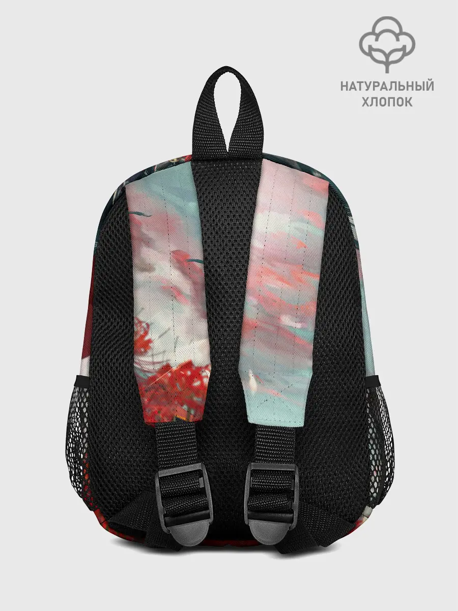 Рюкзак детский / Azur Lane red flowers