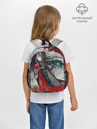 Рюкзак детский / Azur Lane red flowers