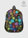 Рюкзак детский / Разноцветные вирусы
