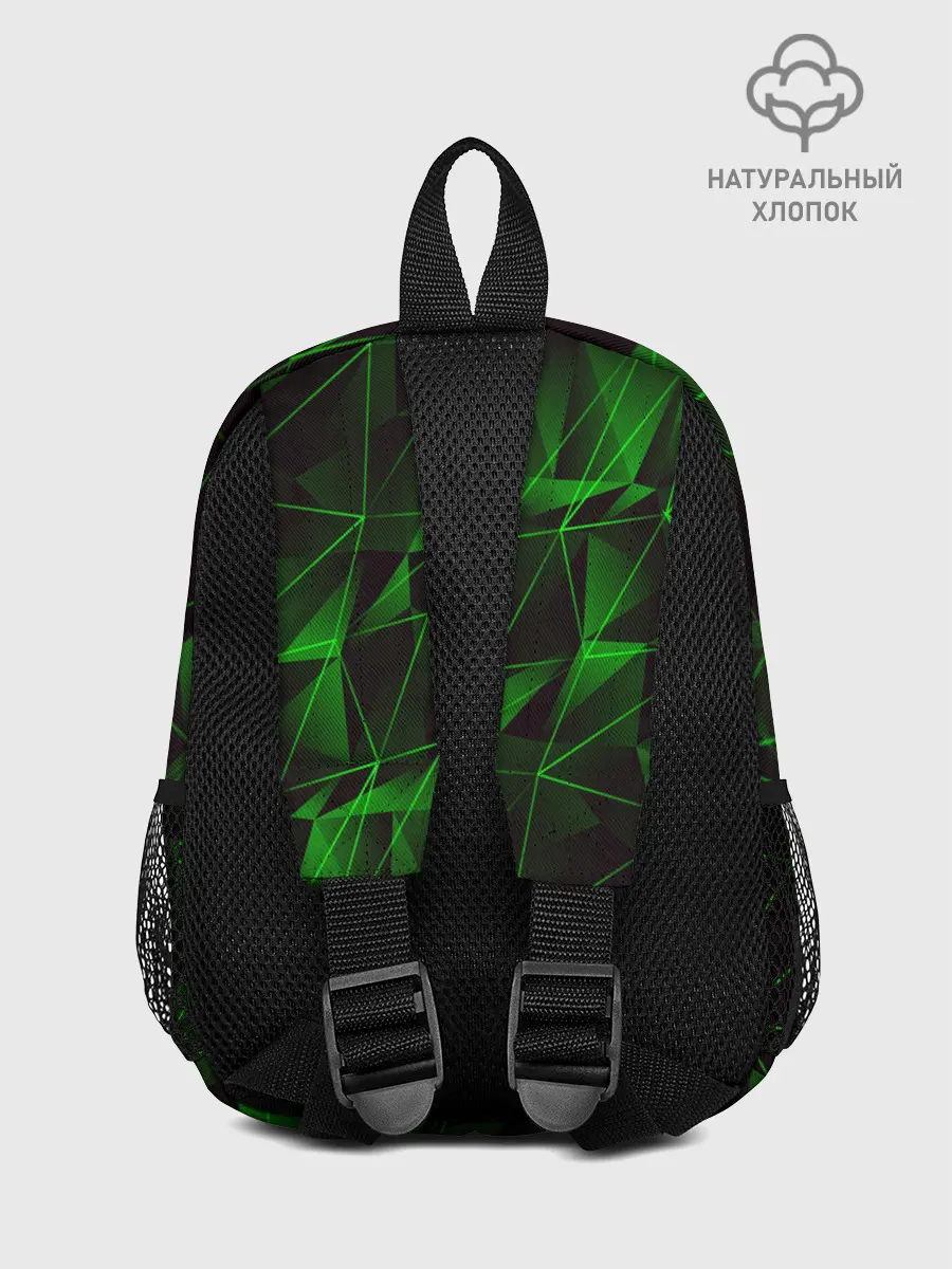 Рюкзак детский / GREEN STRIPES | ЗЕЛЕНАЯ ГЕОМЕТРИЯ