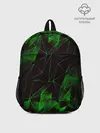 Рюкзак детский / GREEN STRIPES | ЗЕЛЕНАЯ ГЕОМЕТРИЯ