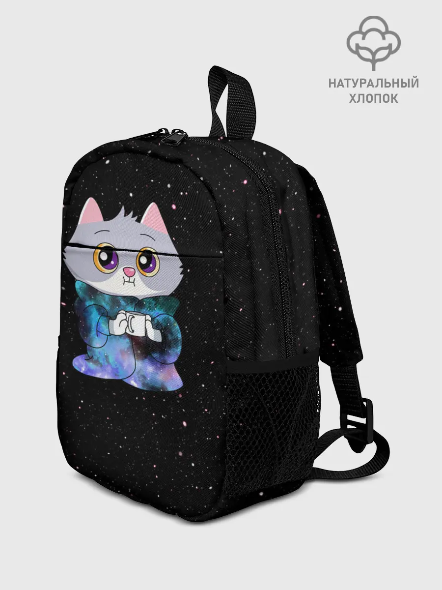 Рюкзак детский / Котёнок в пледе