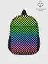 Рюкзак детский / РАДУЖНАЯ ШАХМАТКА