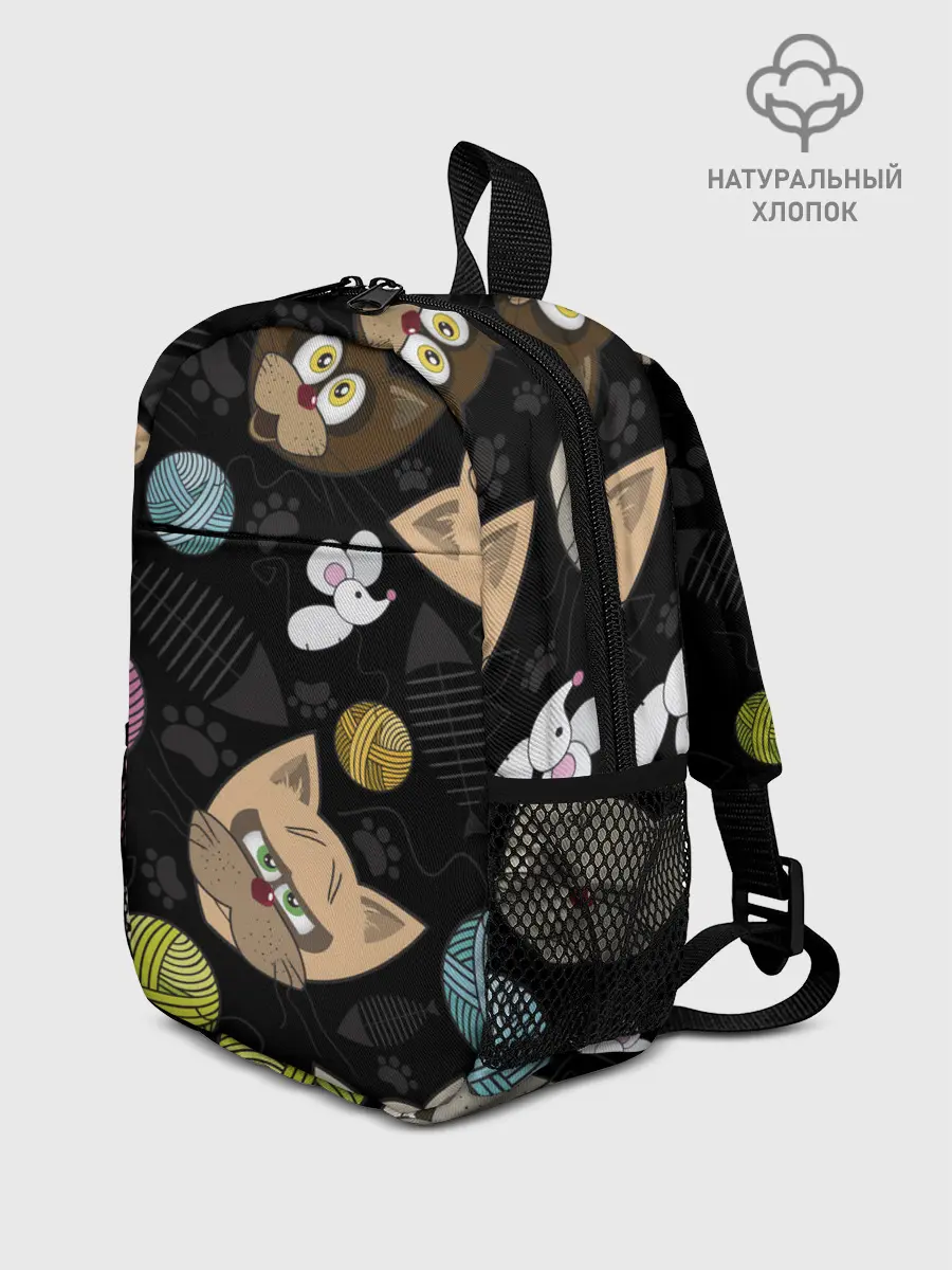 Рюкзак детский / Злой кот.