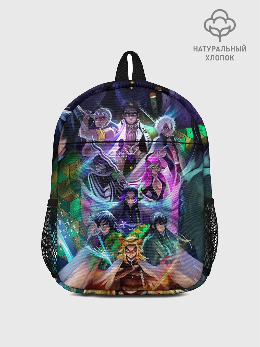 Рюкзак детский / Герои Demon Slayer постер