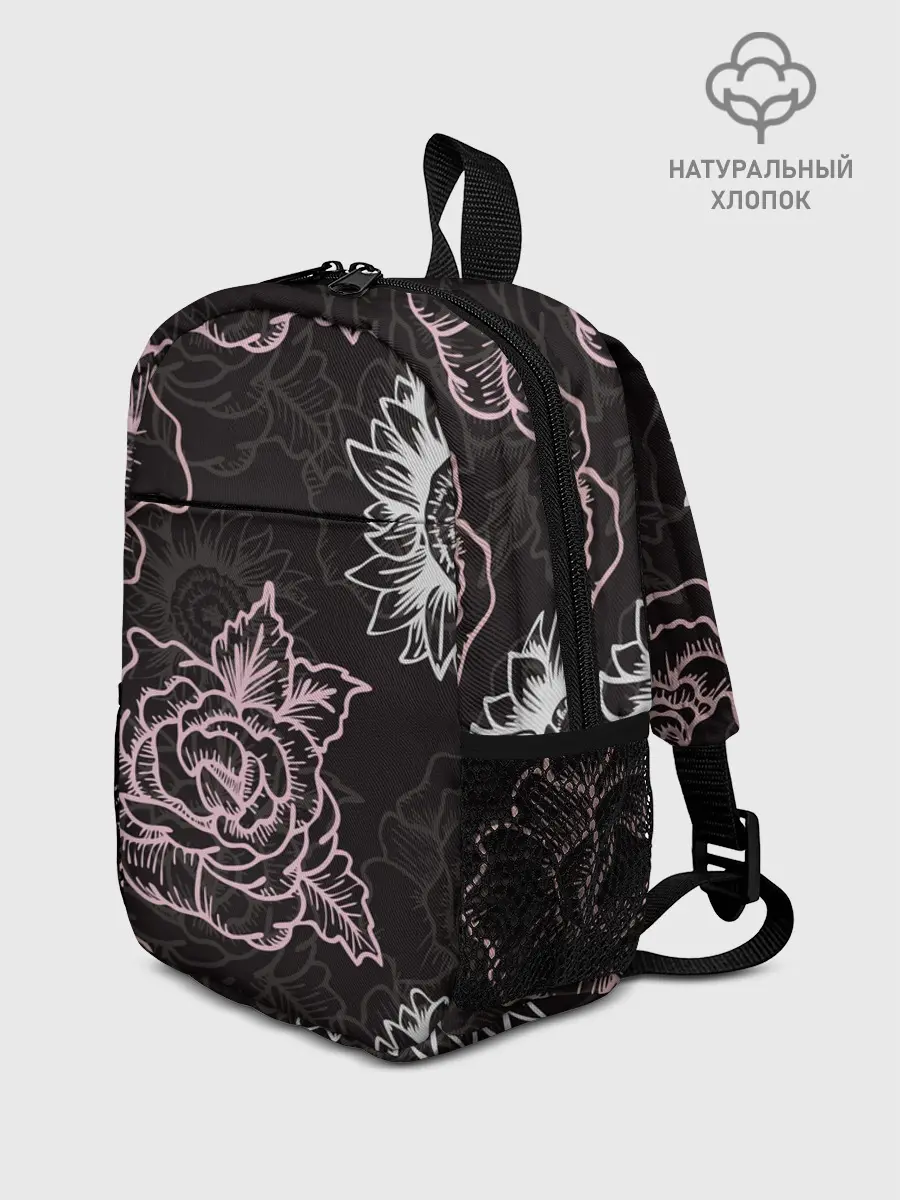 Рюкзак детский / Цветочный узор