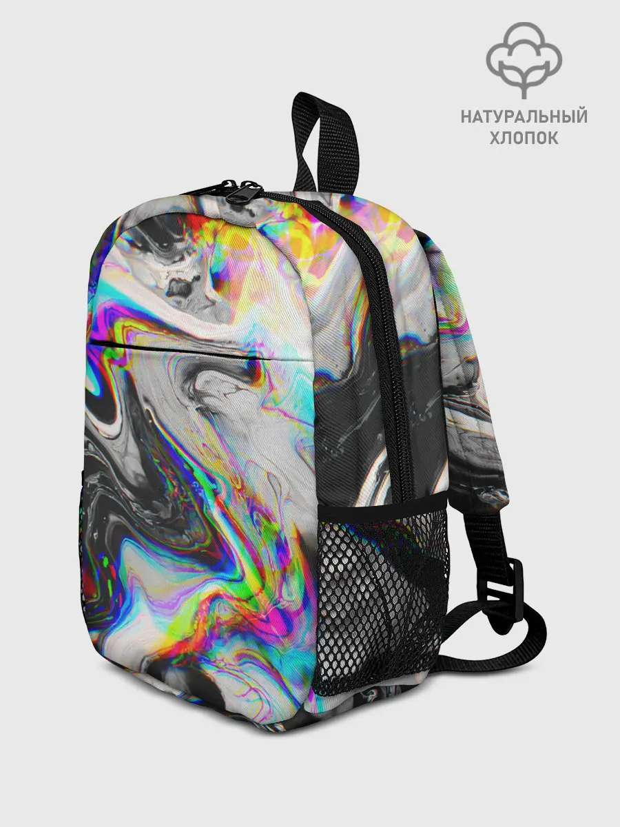 Рюкзак детский / DIGITAL ABSTRACT GLITCH | ГЛИТЧ