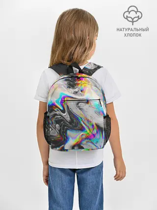 Рюкзак детский / DIGITAL ABSTRACT GLITCH | ГЛИТЧ