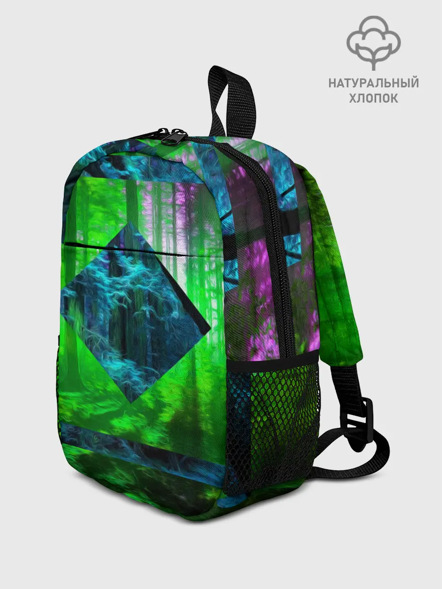 Рюкзак детский / ПСИХОДЕЛИЯ ЛЕСА