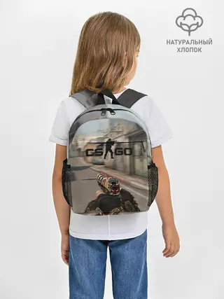 Рюкзак детский / CS:GO - Ominous Look | Зловещий взгляд