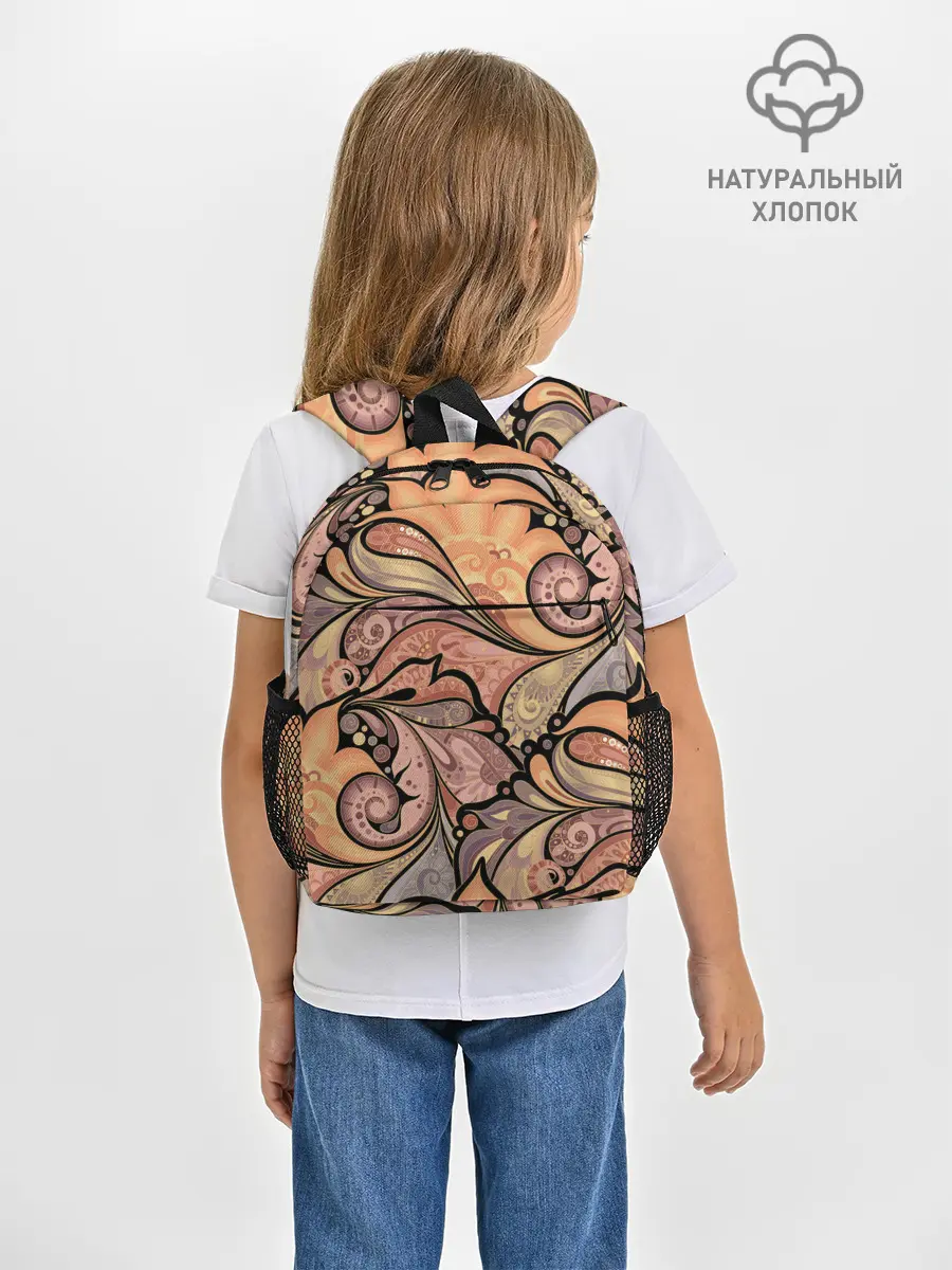 Рюкзак детский / дудл узоры