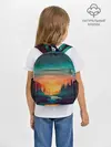Рюкзак детский / Закат Лес