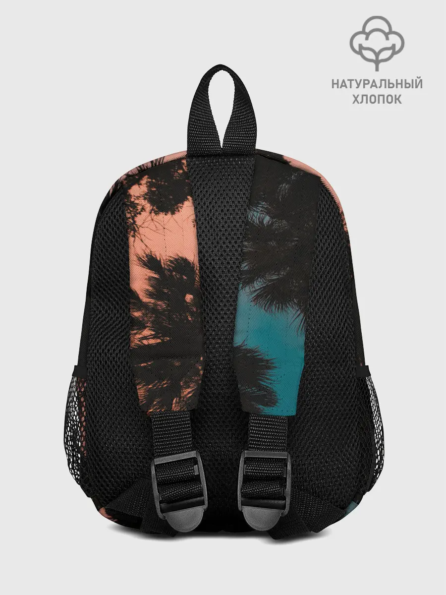 Рюкзак детский / Пальмы вид снизу закат