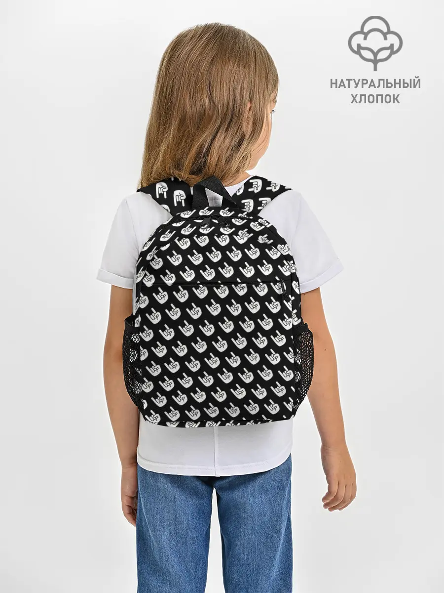 Рюкзак детский / Паттерн Рок коза