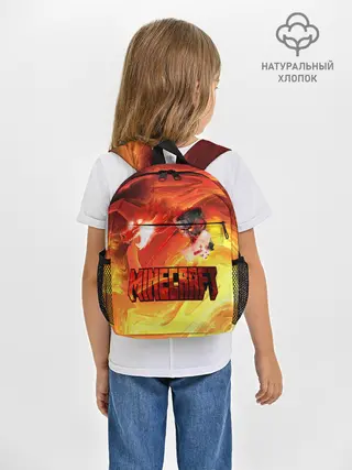 Рюкзак детский / MINECRAFT | ЛАВА