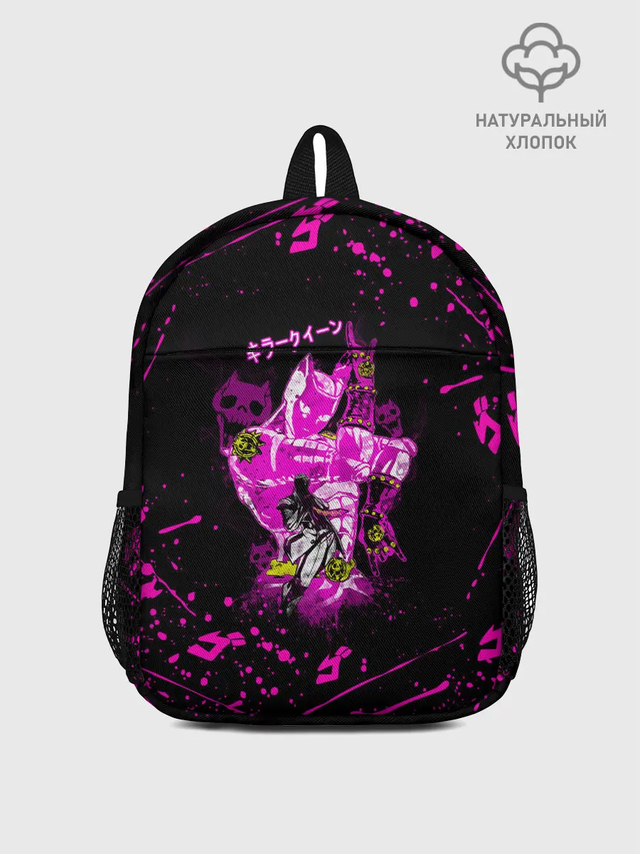 Рюкзак детский / KILLER QUEEN розовые кляксы