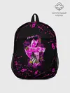 Рюкзак детский / KILLER QUEEN розовые кляксы