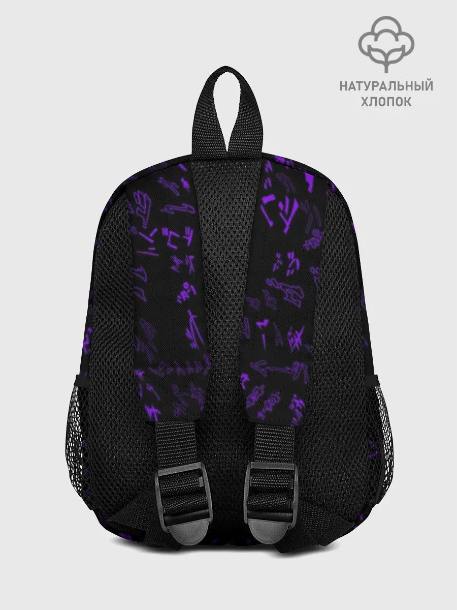 Рюкзак детский / [JJBA] Menacing Pattern purple