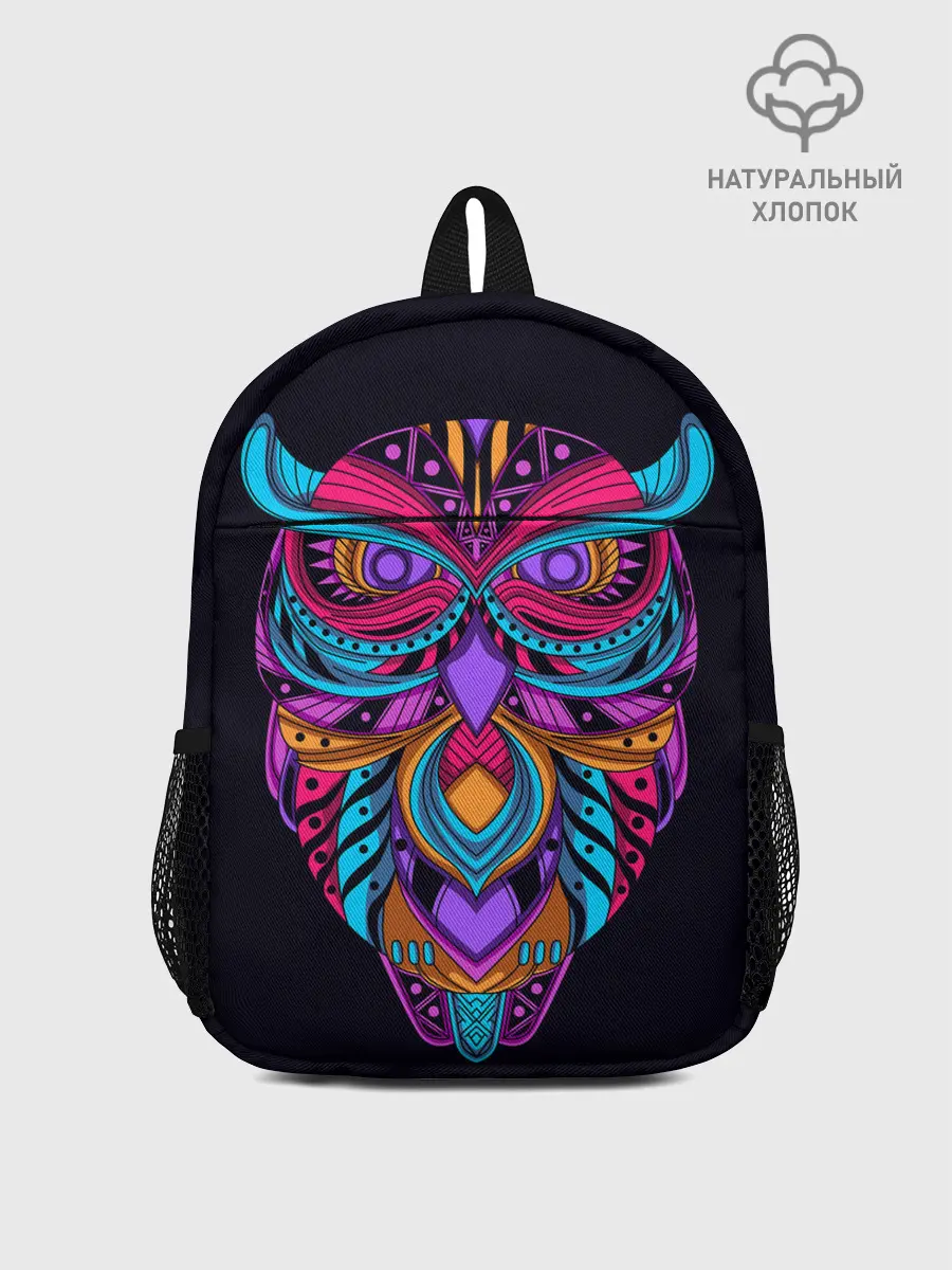 Рюкзак детский / Неоновая сова