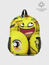 Рюкзак детский / ЖЕЛТЫЕ СМАЙЛИКИ