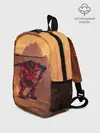Рюкзак детский / Сэр Троглодит - Демон, инферно