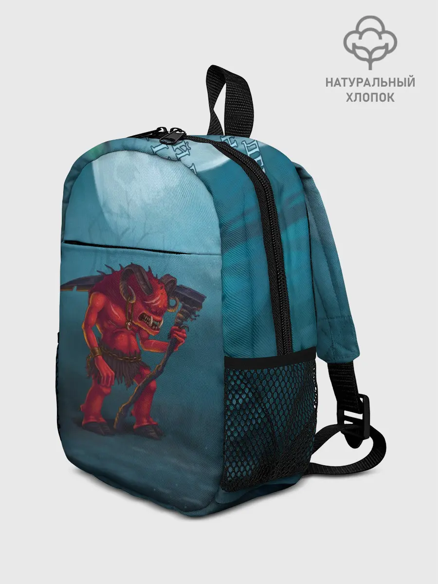 Рюкзак детский / Сэр Троглодит - Демон, болото