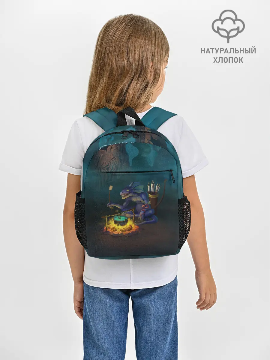 Рюкзак детский / Сэр Троглодит - Ящер