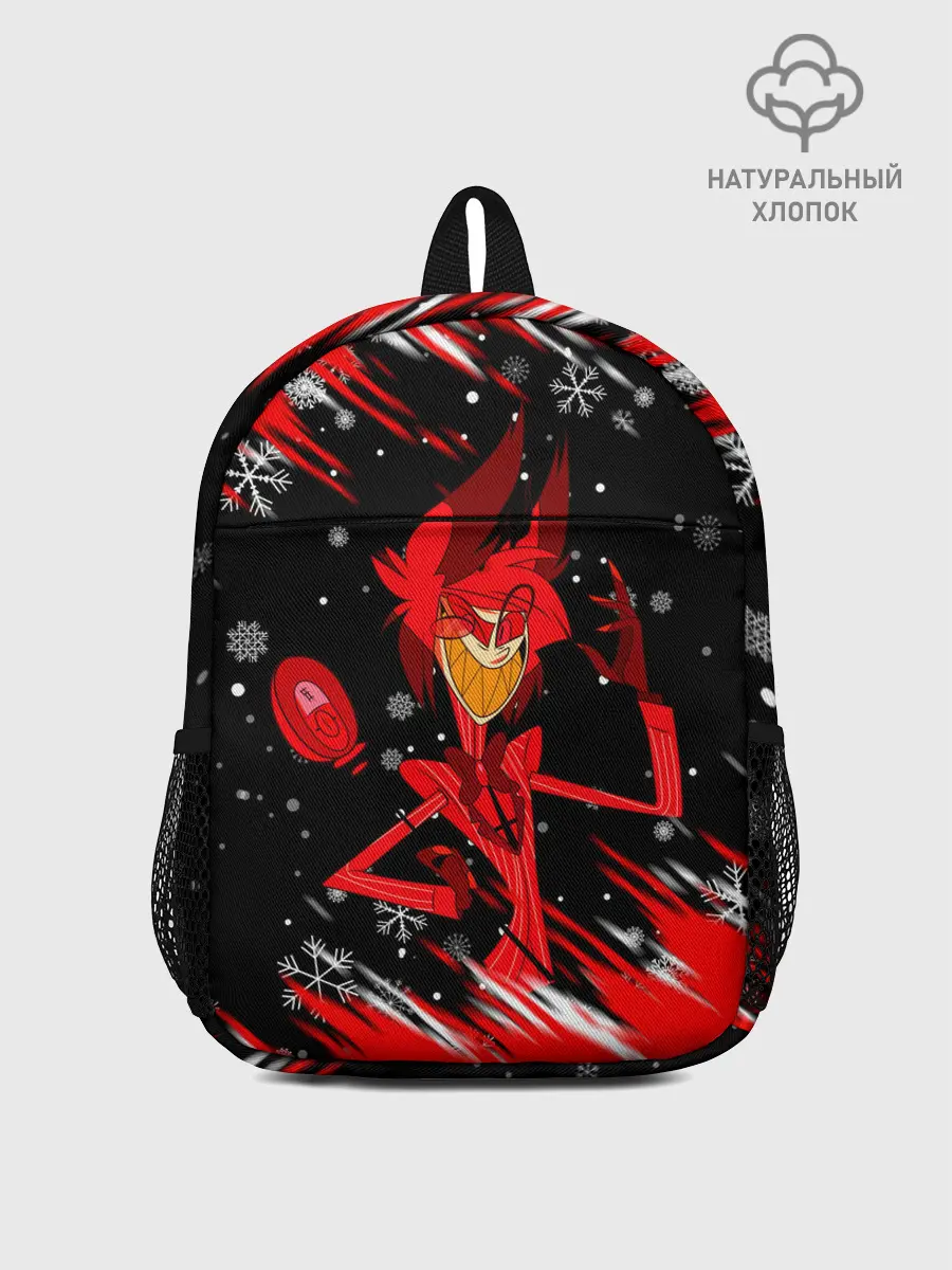 Рюкзак детский / HAZBIN HOTEL НОВОГОДНИЙ.