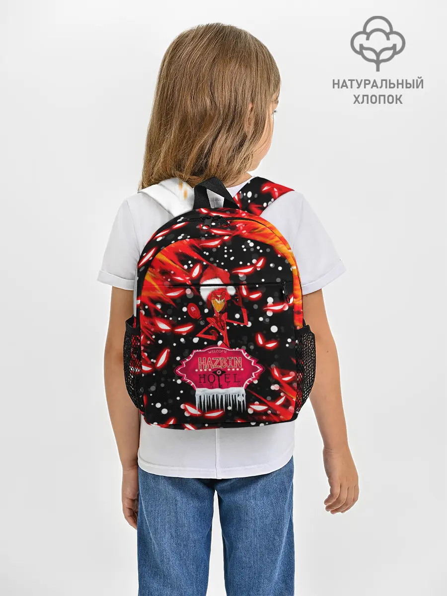 Рюкзак детский / HAZBIN HOTEL НОВОГОДНИЙ.