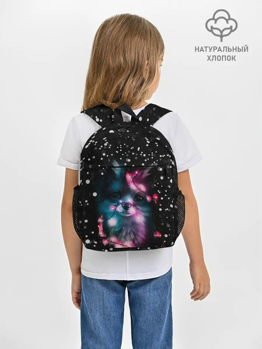 Рюкзак детский / ЛИСЁНОК НОВОГОДНИЙ.