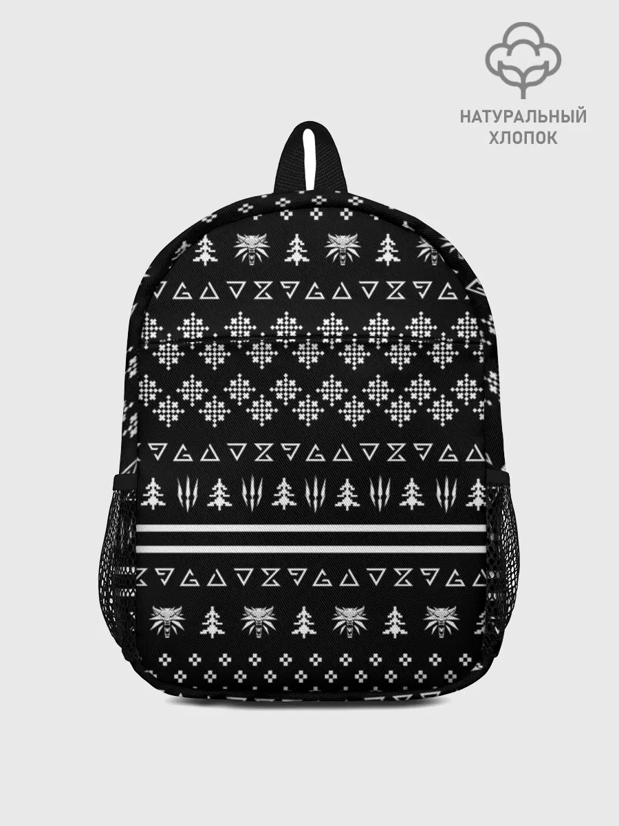 Рюкзак детский / ВЕДЬМАК НОВОГОДНИЙ