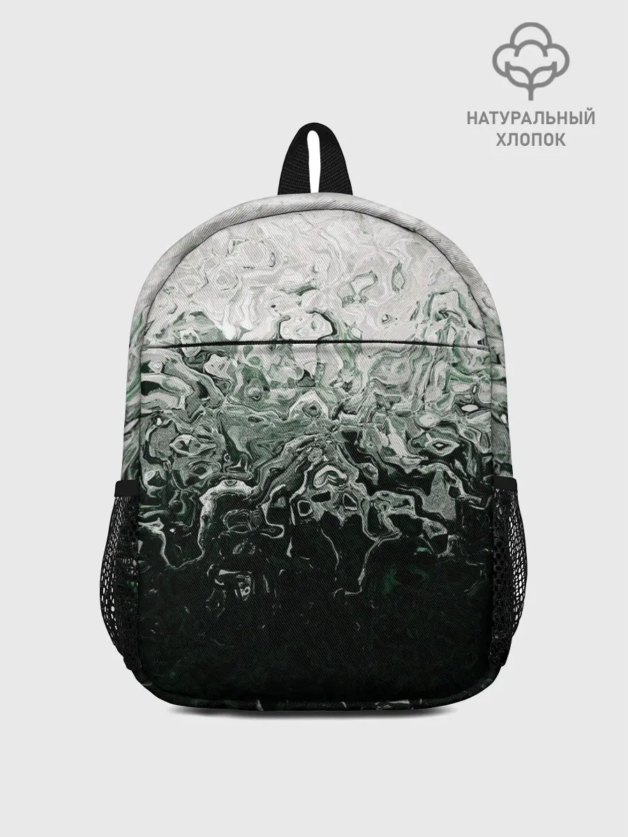 Рюкзак детский / Разводы жидкость абстракция
