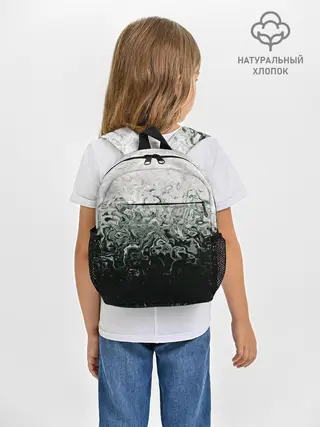Рюкзак детский / Разводы жидкость абстракция