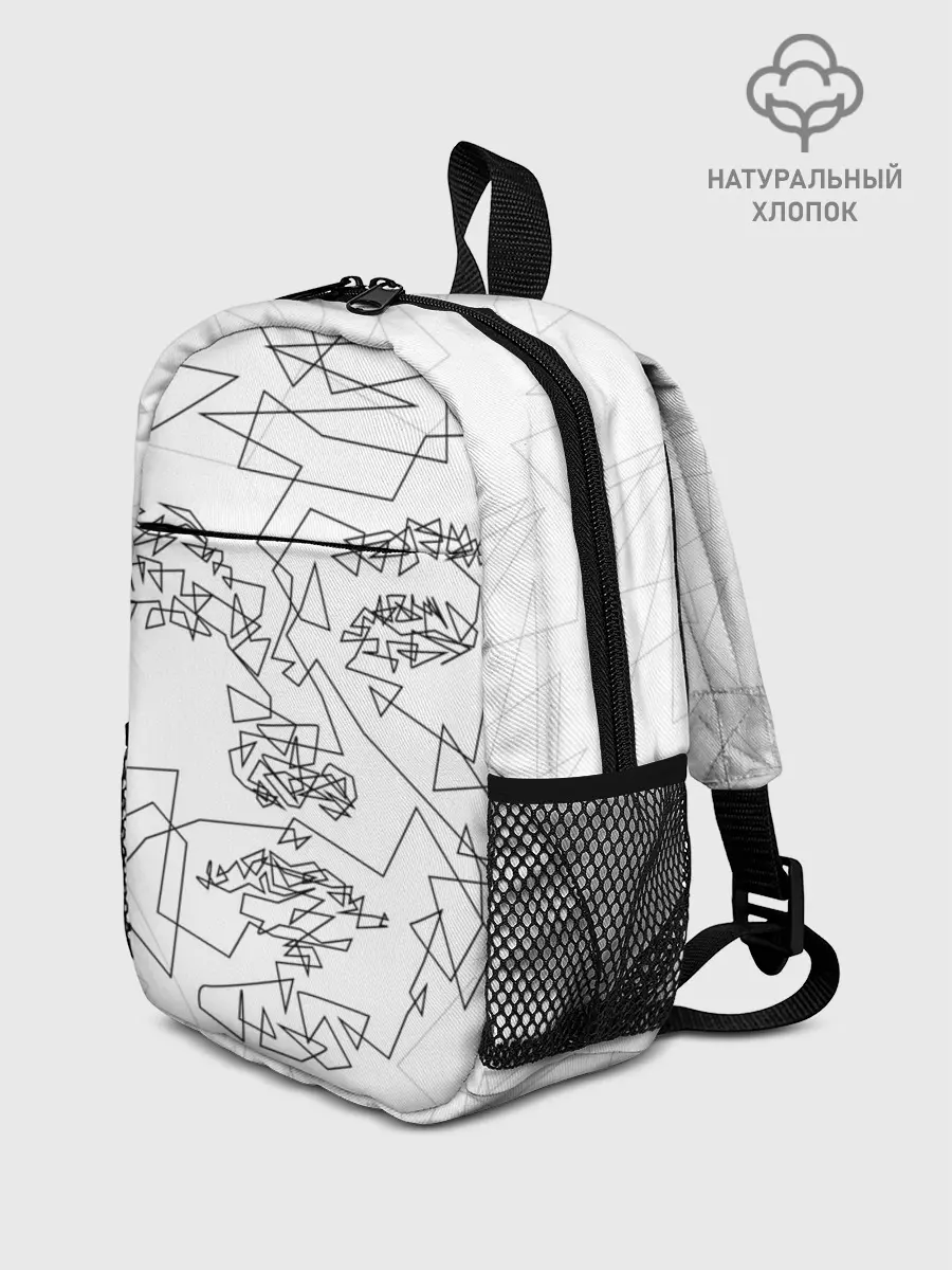 Рюкзак детский / Геометрическое лицо