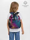 Рюкзак детский / Flowers | Неон