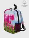 Рюкзак детский / Розовые тюльпаны