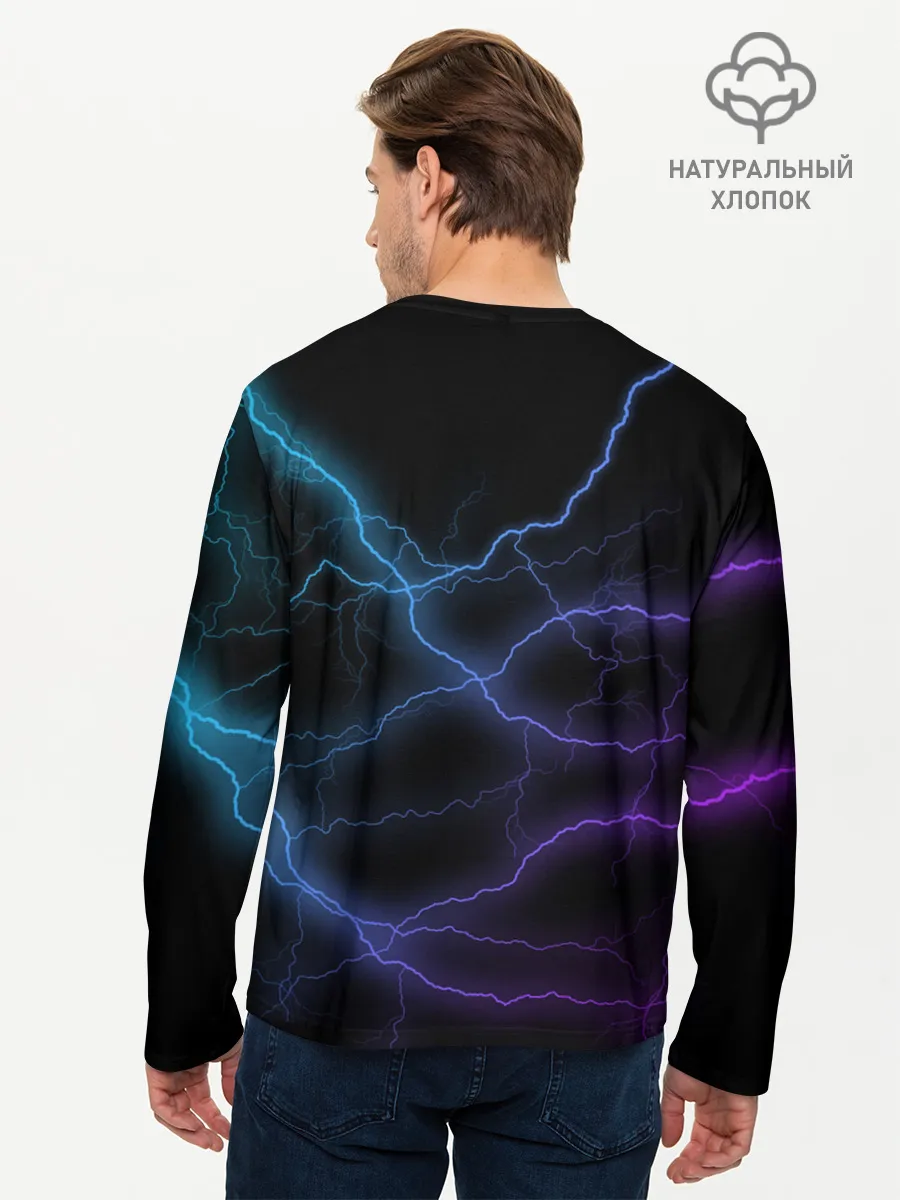 Мужской лонгслив базовый / Marshmello