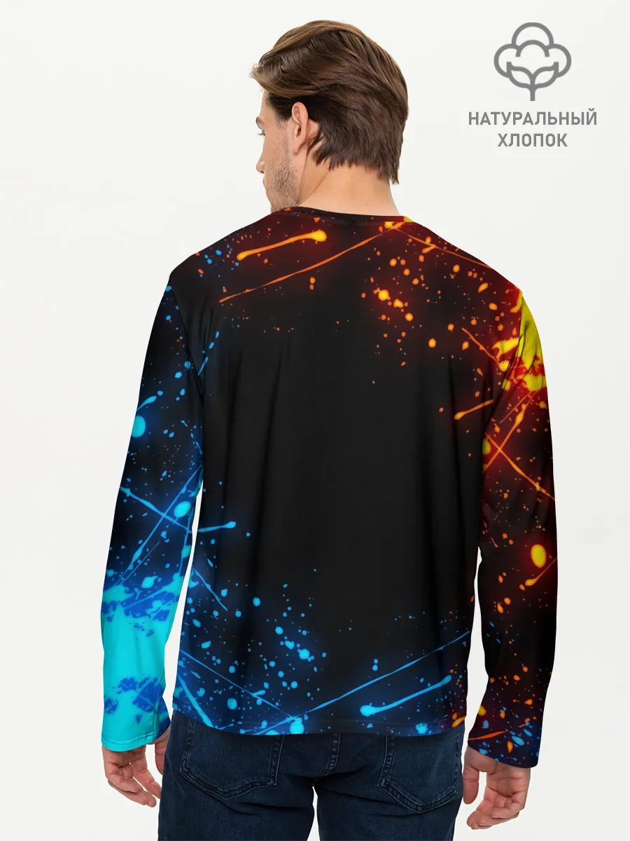 Мужской лонгслив базовый / PORTAL 2 | ПОРТАЛ 2