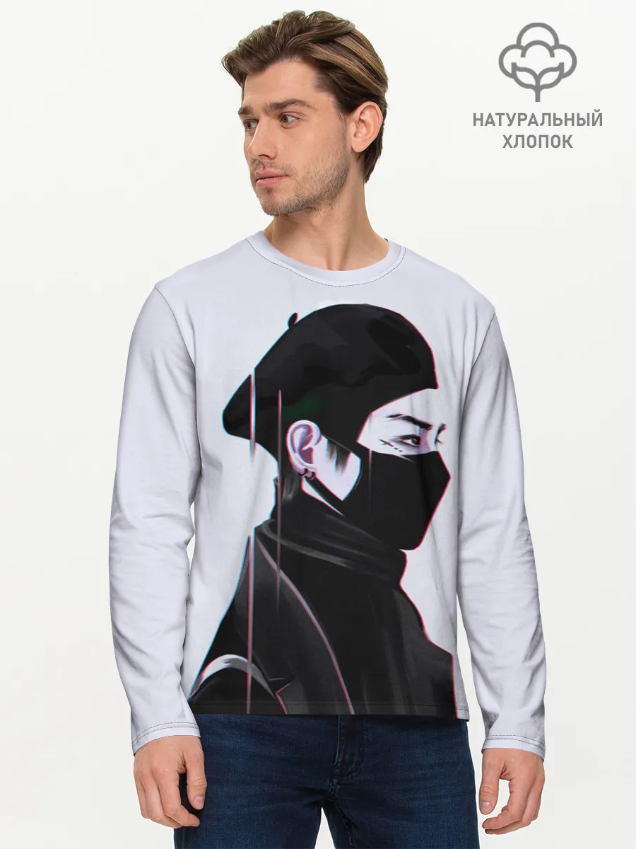 Мужской лонгслив базовый / BTS