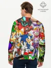Мужской лонгслив базовый / Sonic ПЕРСОНАЖИ