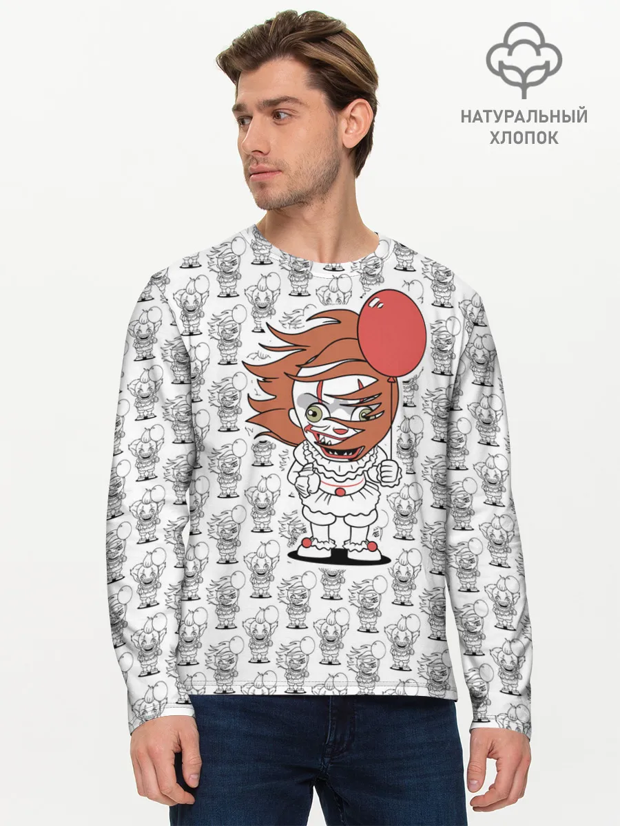 Мужской лонгслив базовый / Pennywise