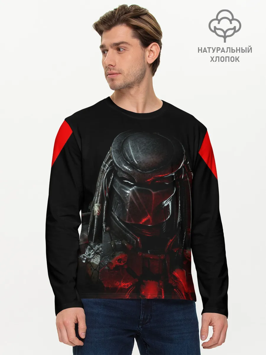 Мужской лонгслив базовый / PREDATOR