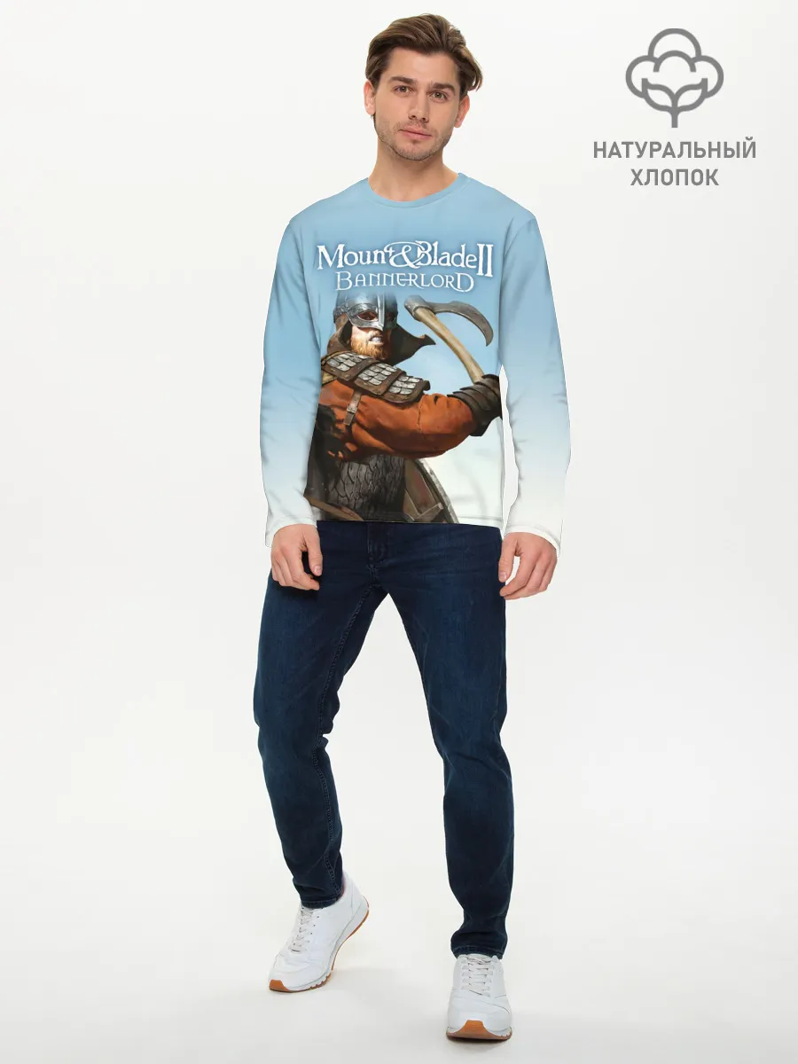 Мужской лонгслив базовый / Mount and Blade 2