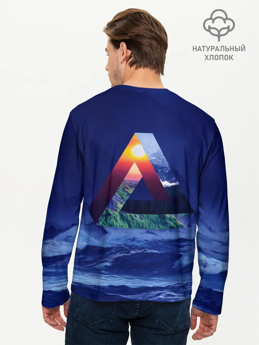 Мужской лонгслив базовый / TWISTED REALITY