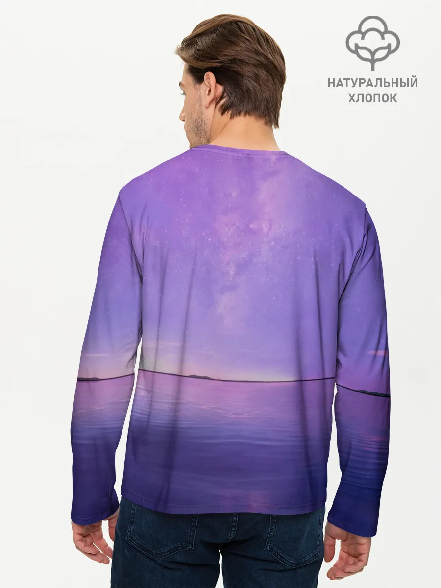 Мужской лонгслив базовый / BTS