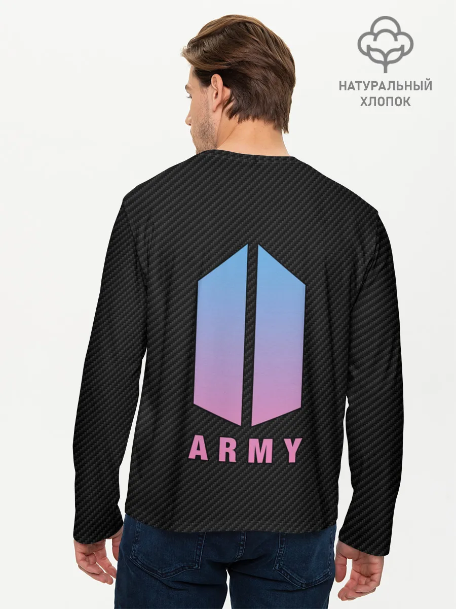 Мужской лонгслив базовый / BTS Suga