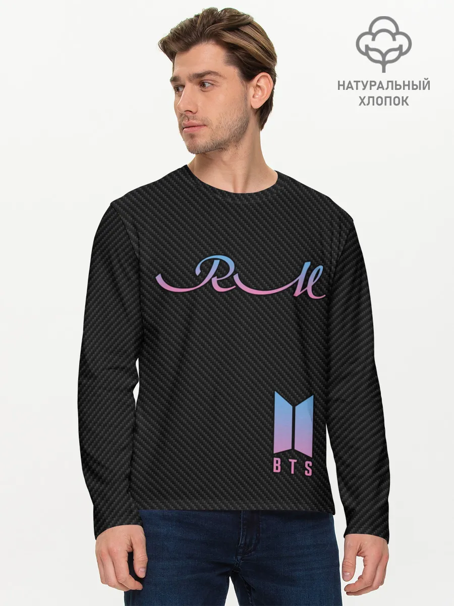 Мужской лонгслив базовый / BTS RM