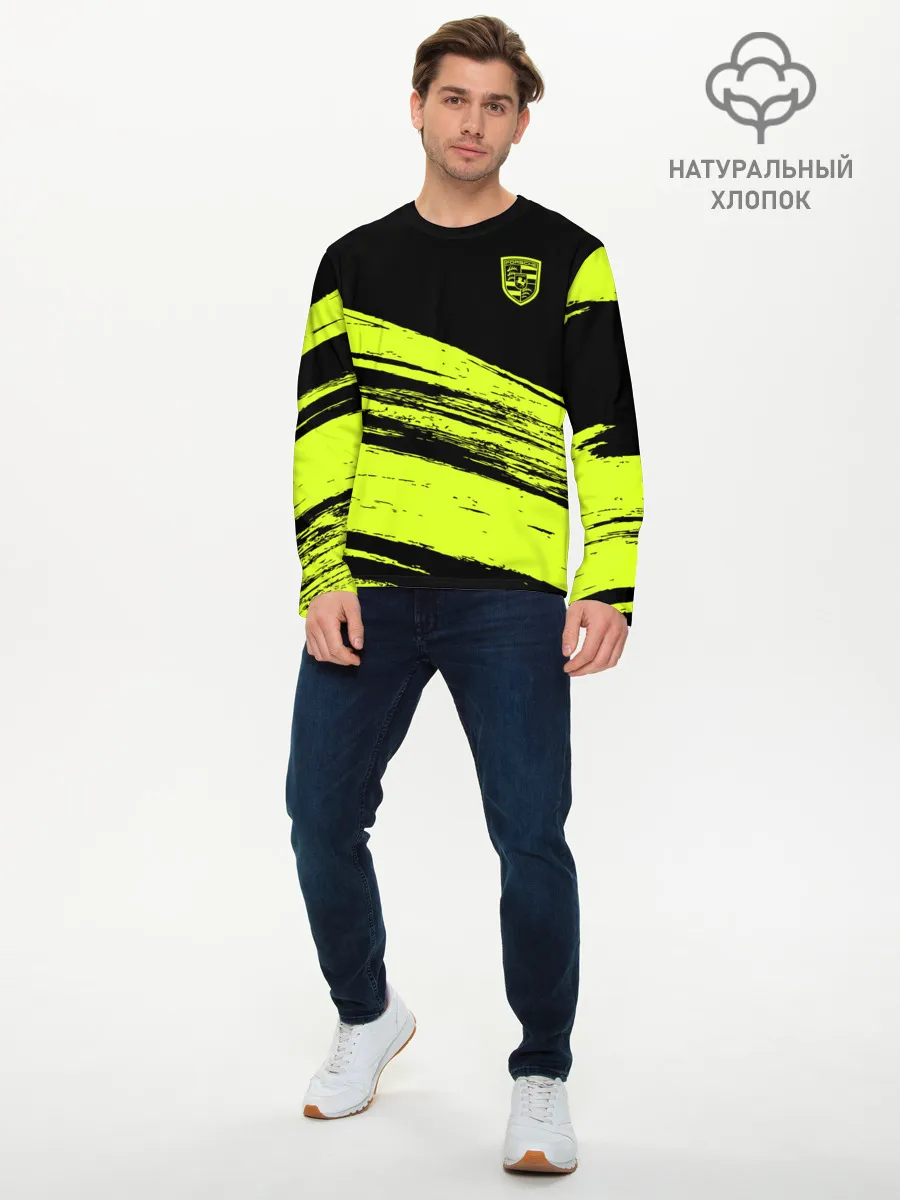 Мужской лонгслив базовый / Porsche